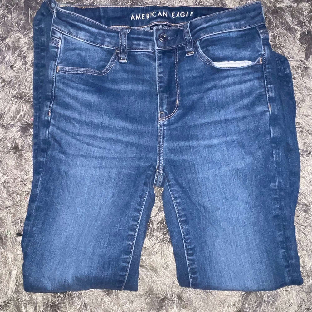 american eagle stretchy jeans